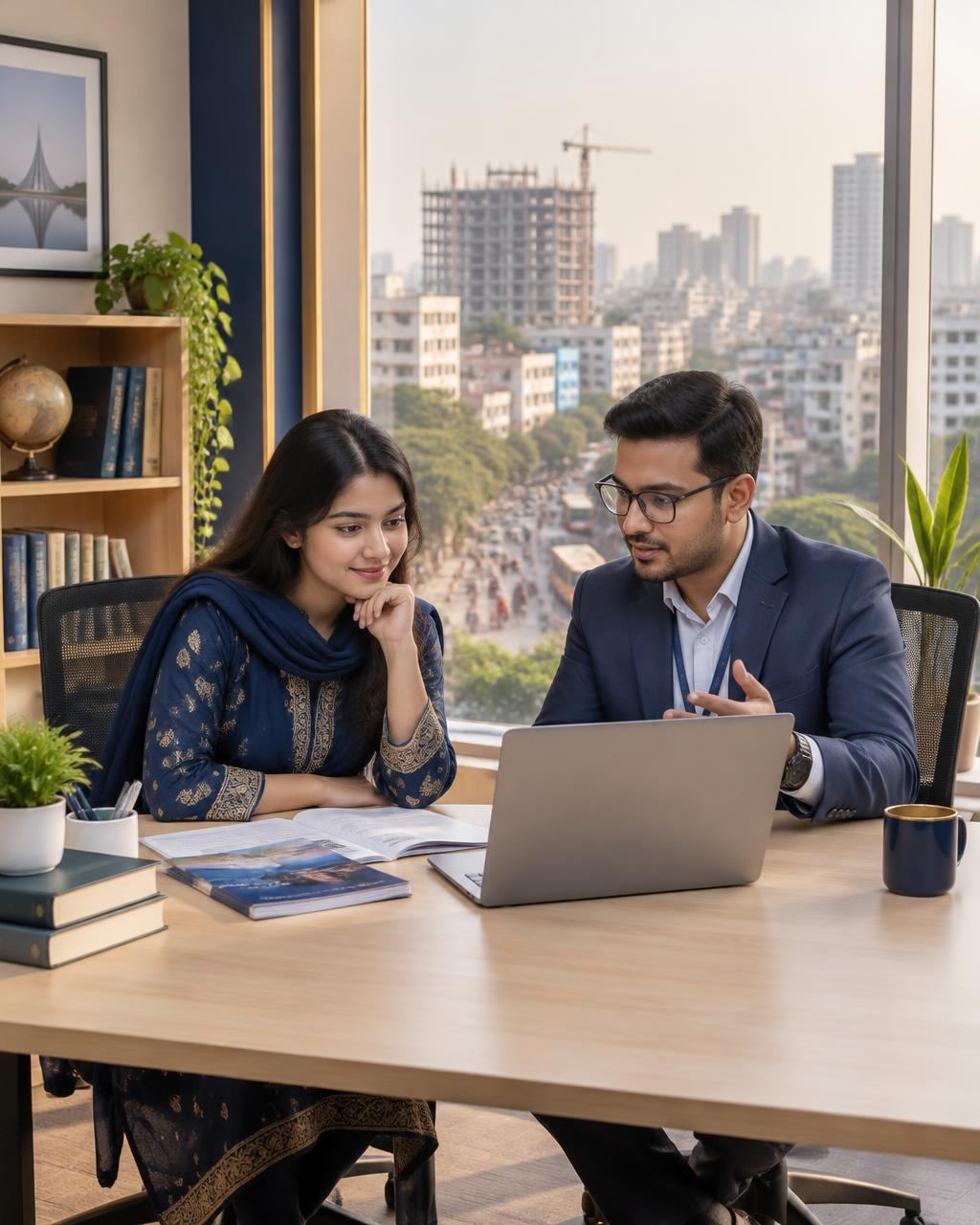 Student consultation and academic pathway planning in Dhaka